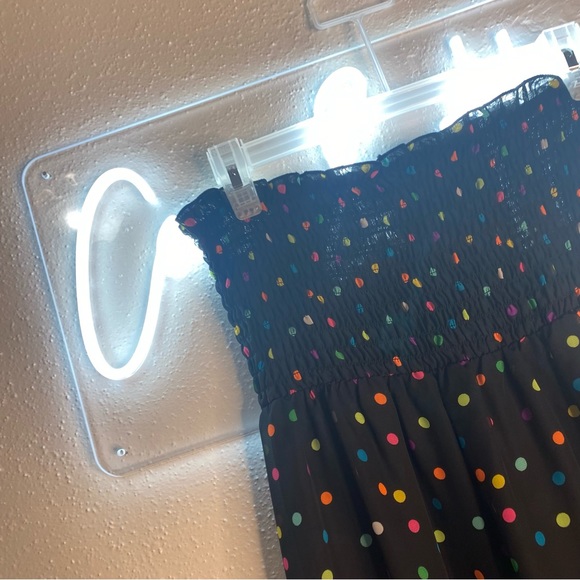 Black polka dot dress - Picture 2 of 5